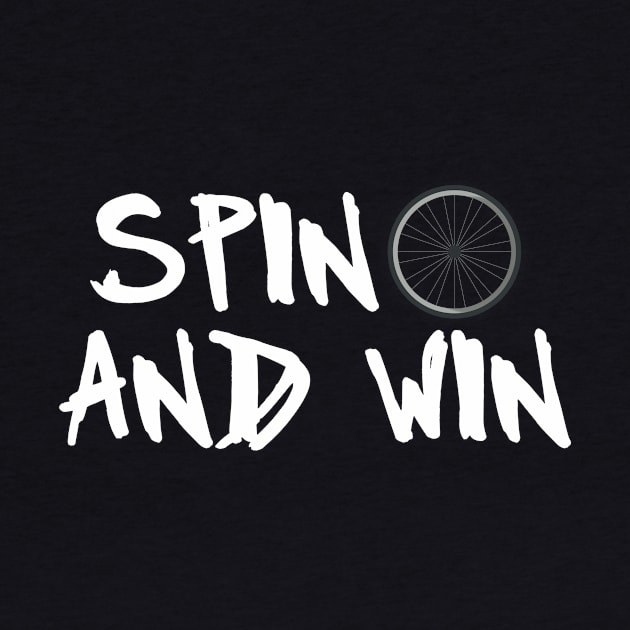 Spin and Win Cycling-Biking Workout Design by teesbyfifi